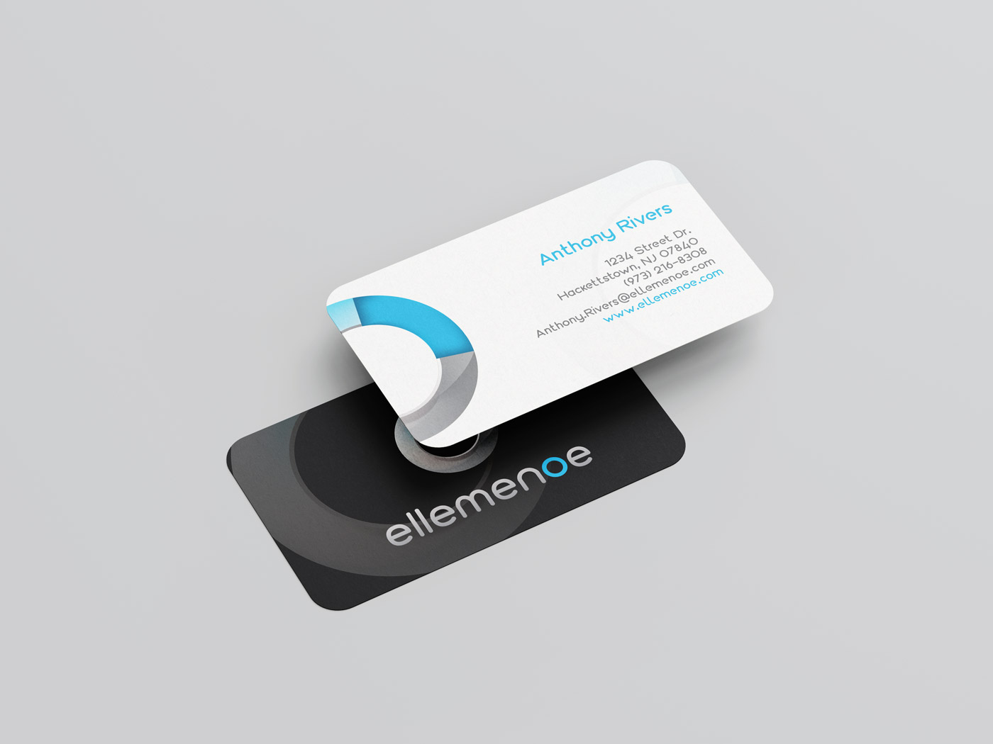 Ellemenoe business card design