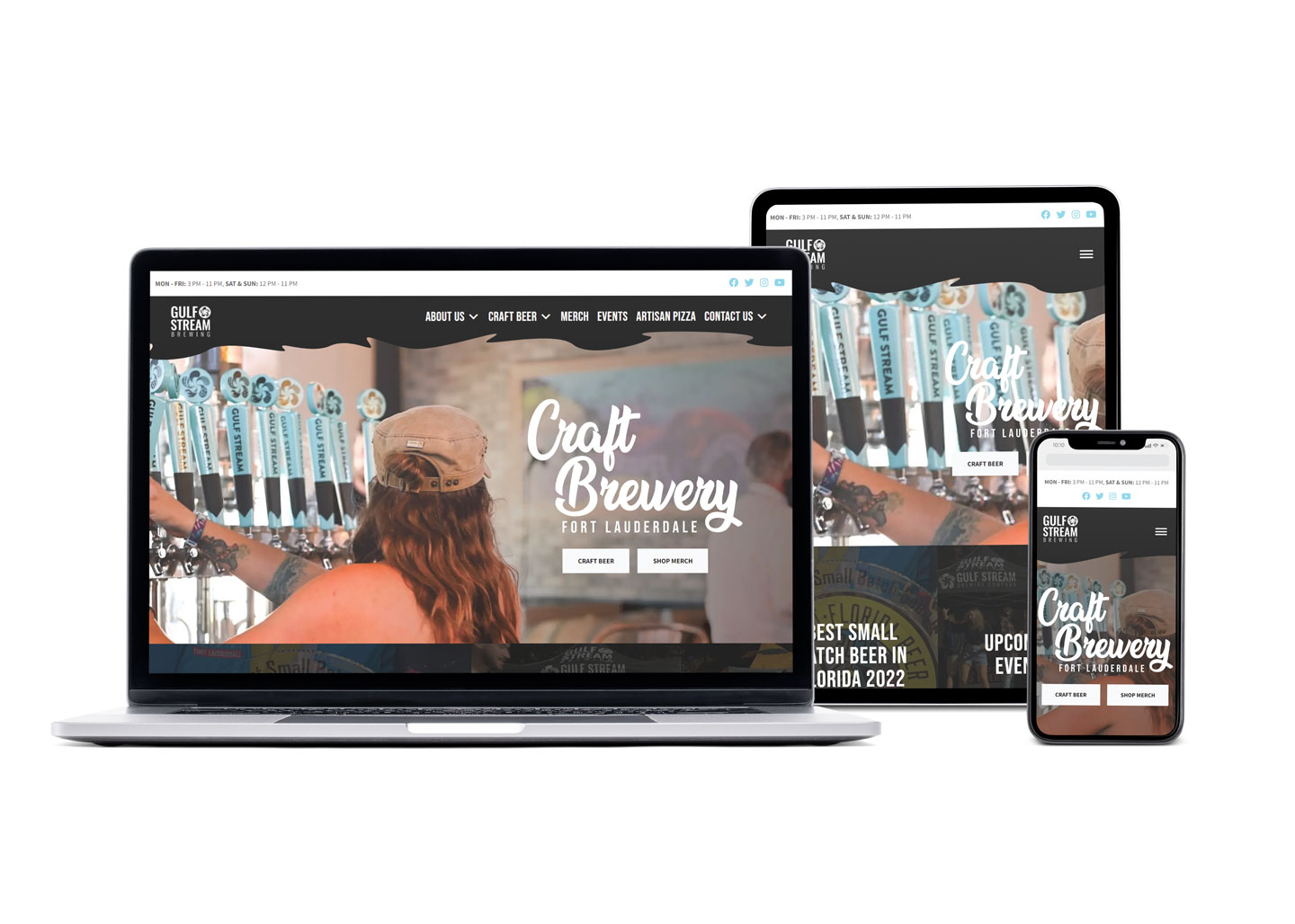 responsive restaurant web design